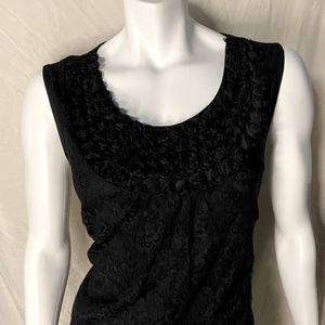 Black Rose sleeveless dress